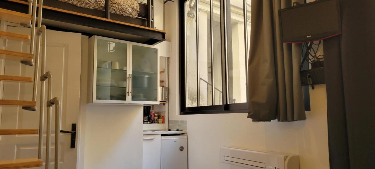 Studio Marais Menilmontant Paris Exterior foto