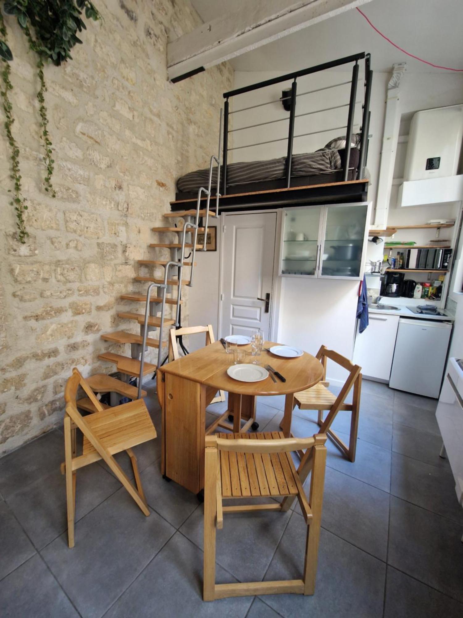 Studio Marais Menilmontant Paris Exterior foto